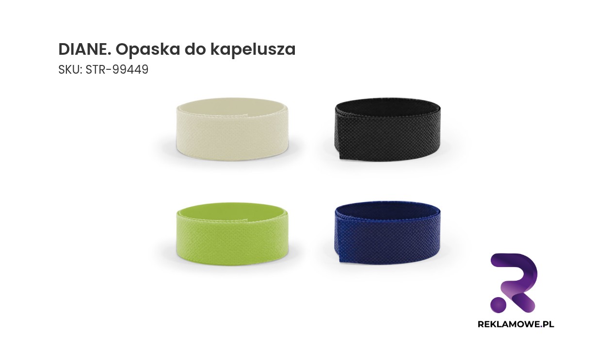 Modna opaska do kapelusza marki DIANE