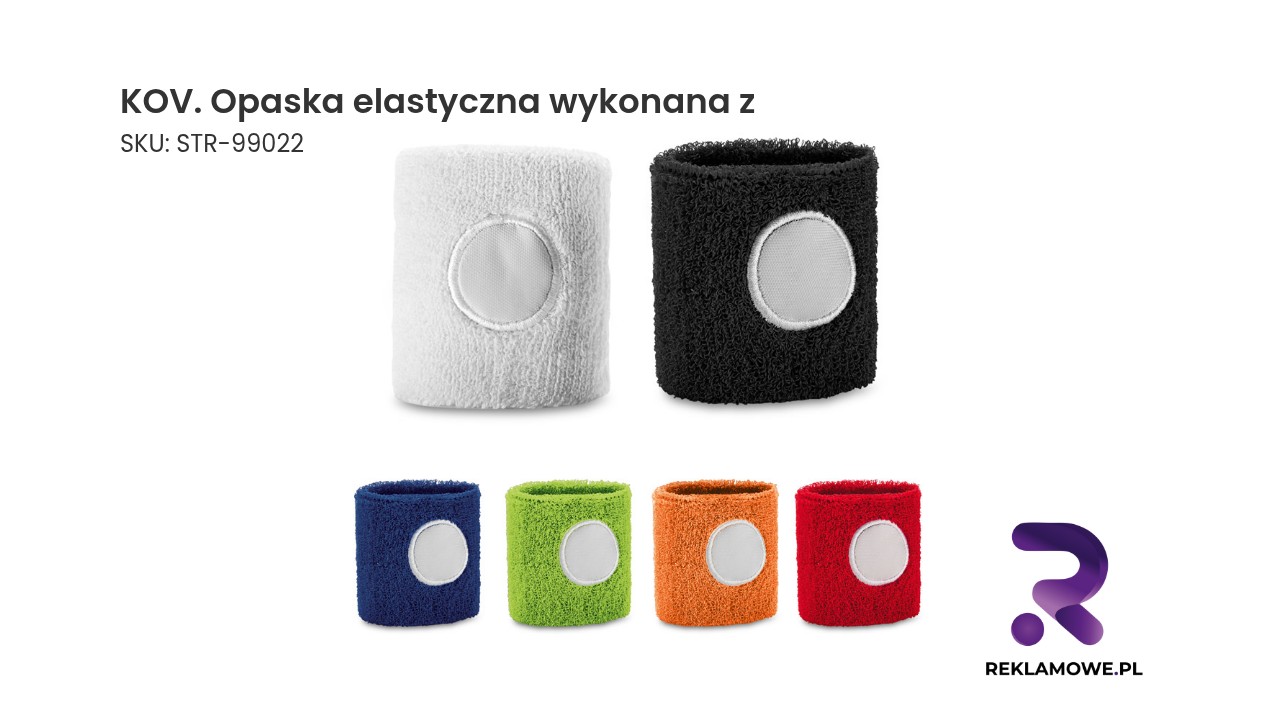 KOV. Opaska elastyczna wykonana z poliestru Opaska elastyczna KOV wykonana z wysokiej jakości materiałów
