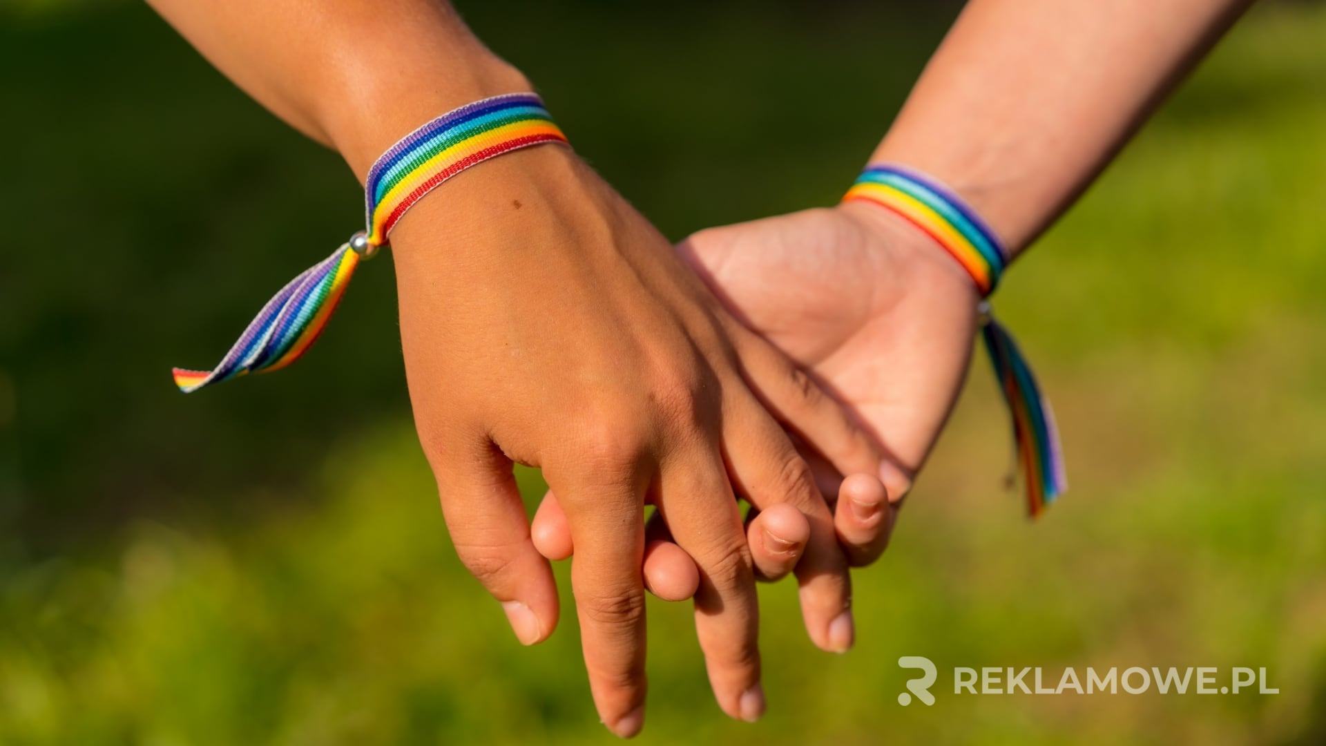 Reklamowa opaska na ręce