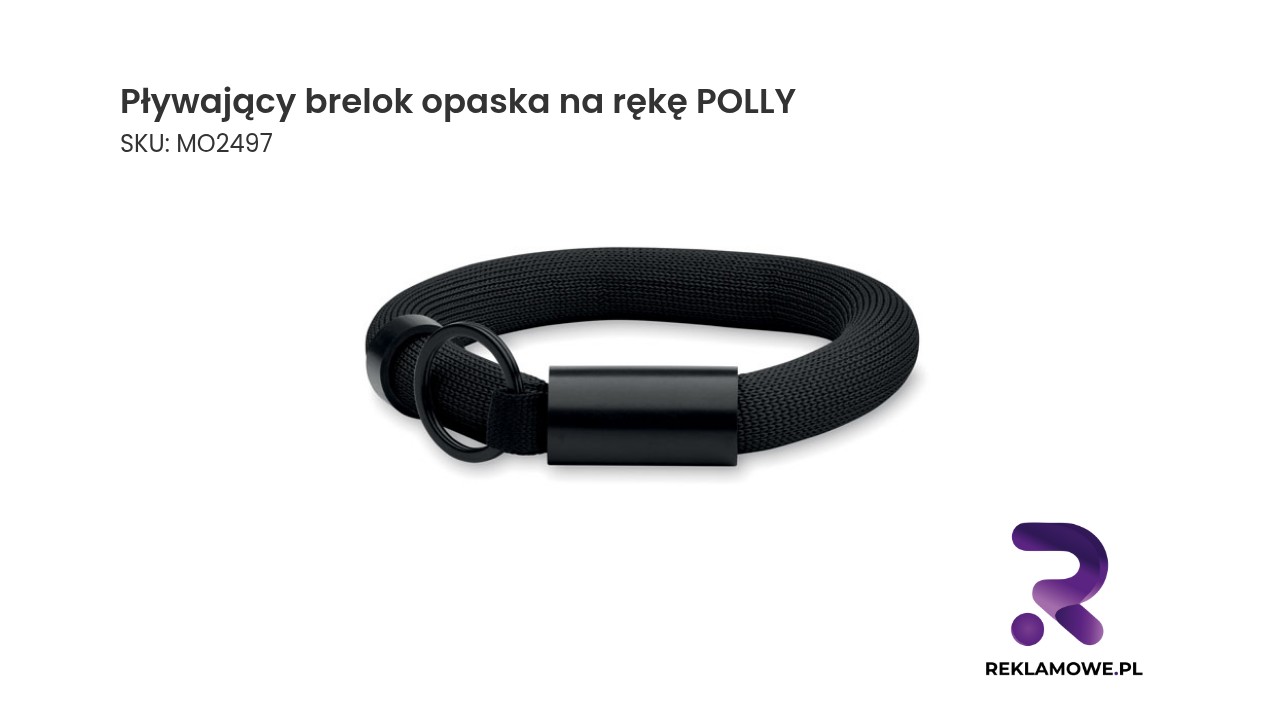 Pływający brelok opaska na rękę POLLY Pływający brelok opaska na rękę POLLY – praktyczna opaska do kluczy i akcesoriów wodnych